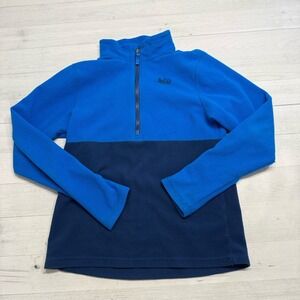 REI kids blue‎ fleece pullover large 14/16